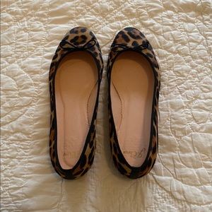 J.Crew Kiki Animal Print Ballet Flats